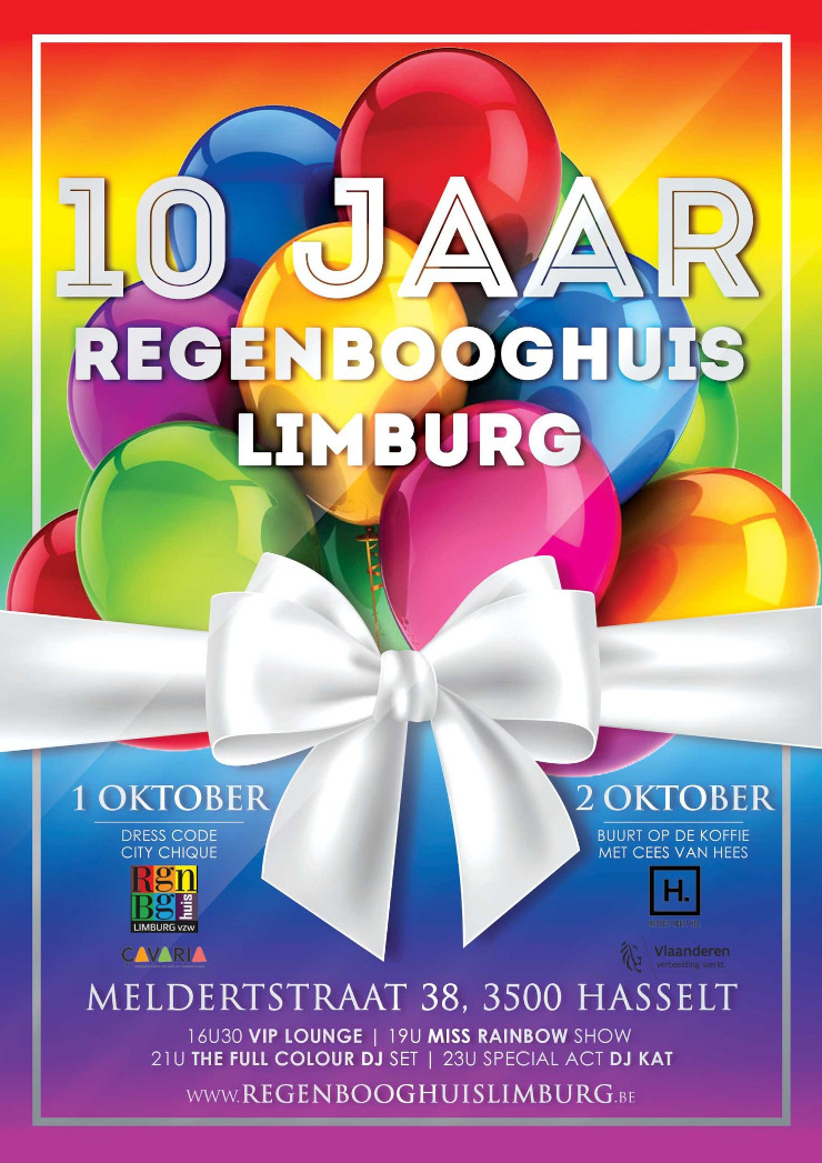 10 jaar regenbooghuis